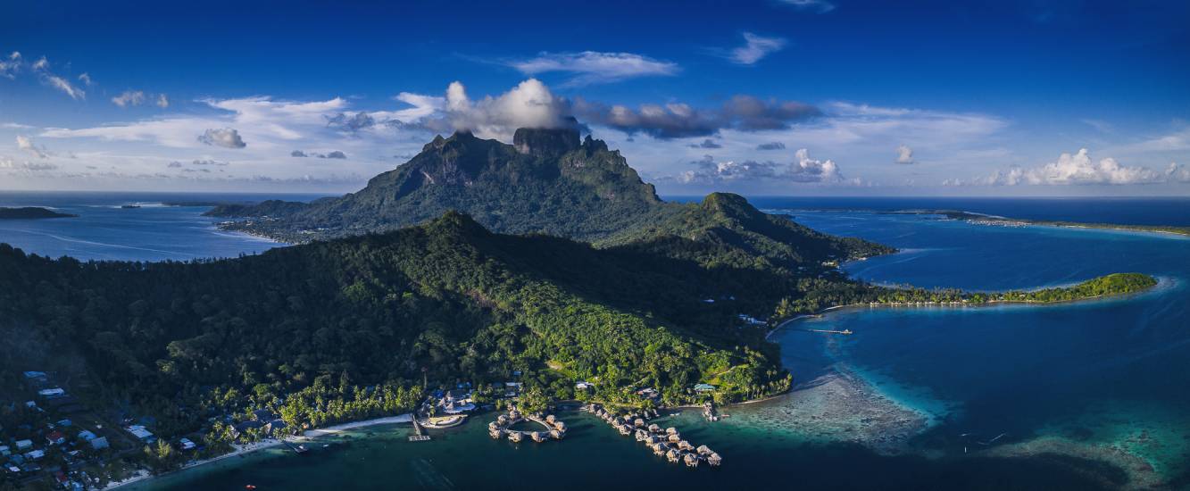 Photo - Polynésie Française - Vue du ciel - Bora Bora #262